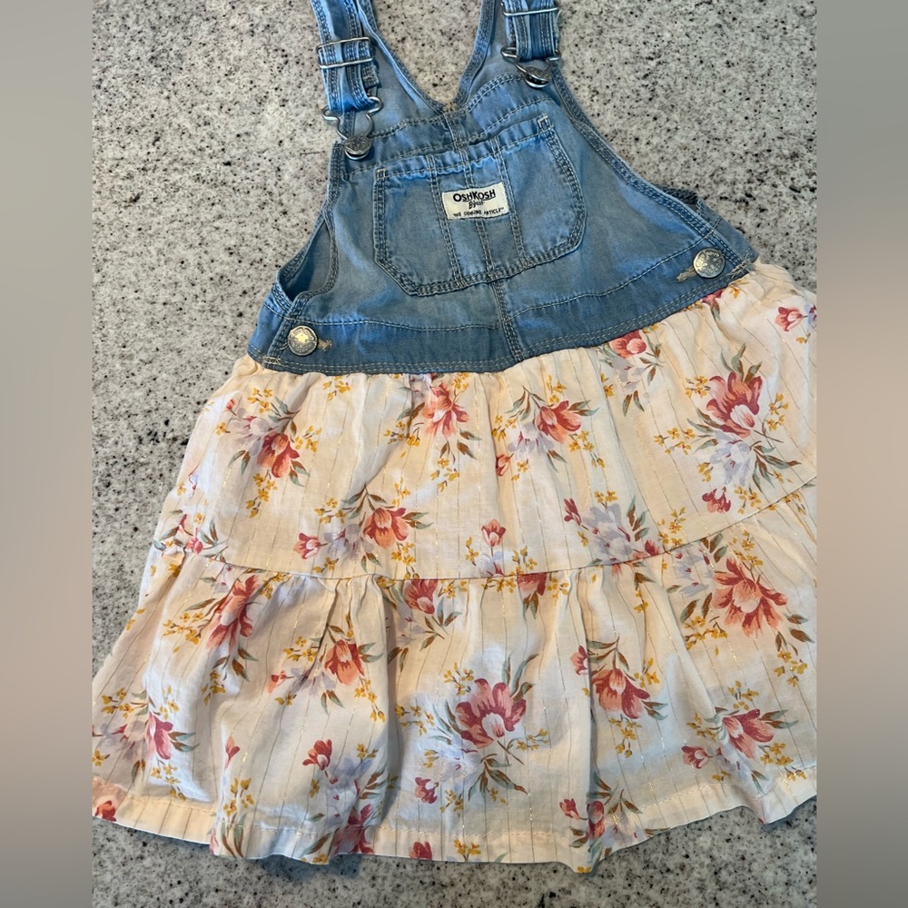Osh Kosh dress Toddler girl 4T - Picture 2 of 4